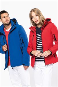 PARKA DONNA SOFTSHELL IMBOTTITO CON CAPPUCCIO